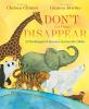 Book cover for "Don't let them disappear"